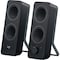 Logitech Computer Speakers, w/Bluetooth, 3-1/2"x4-9/10"x9-1/2", 2/ST, BK 4PK LOG980001294 - alternate 1